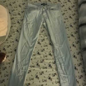 light blue jeans, perfect condition just wrinkled